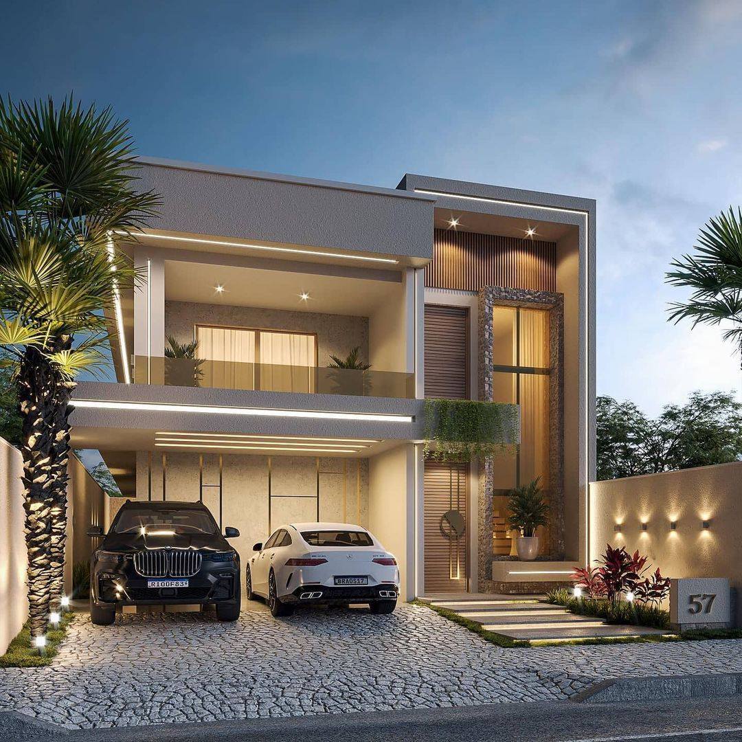3D elevation and exterior architecture design in Bhopal – elevation concept
